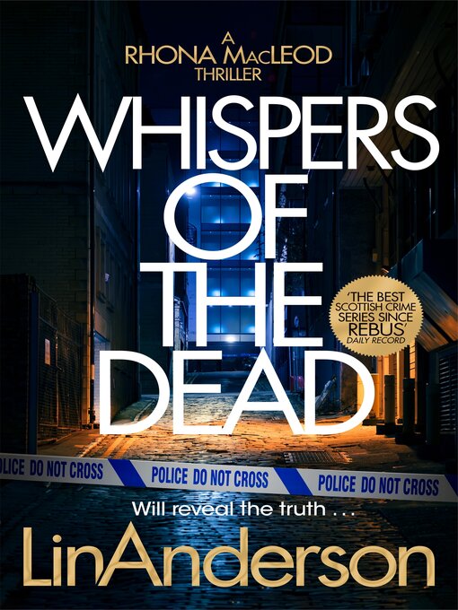 Title details for Whispers of the Dead by Lin Anderson - Available